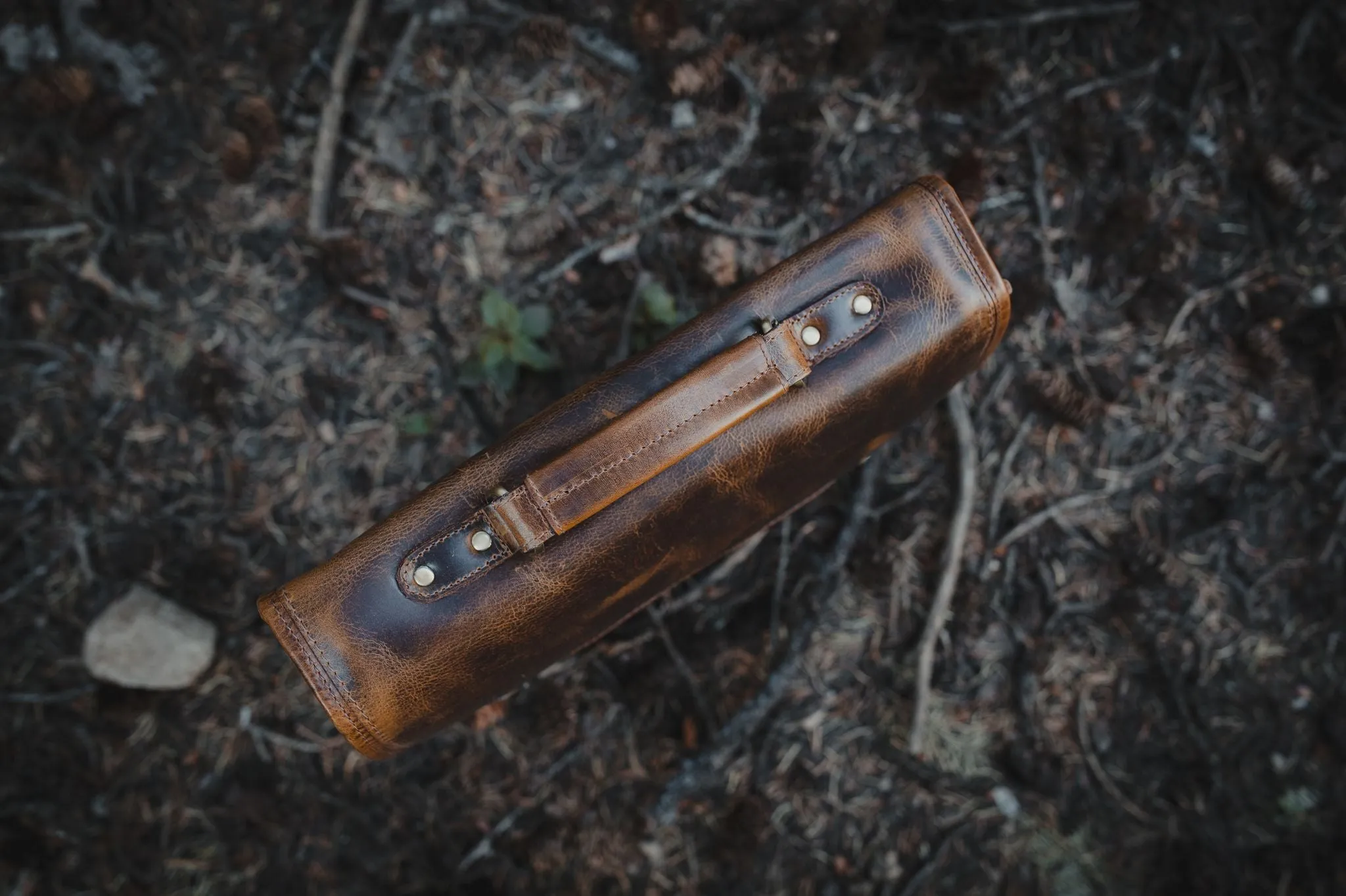 18 inch Buffalo Leather Briefcase