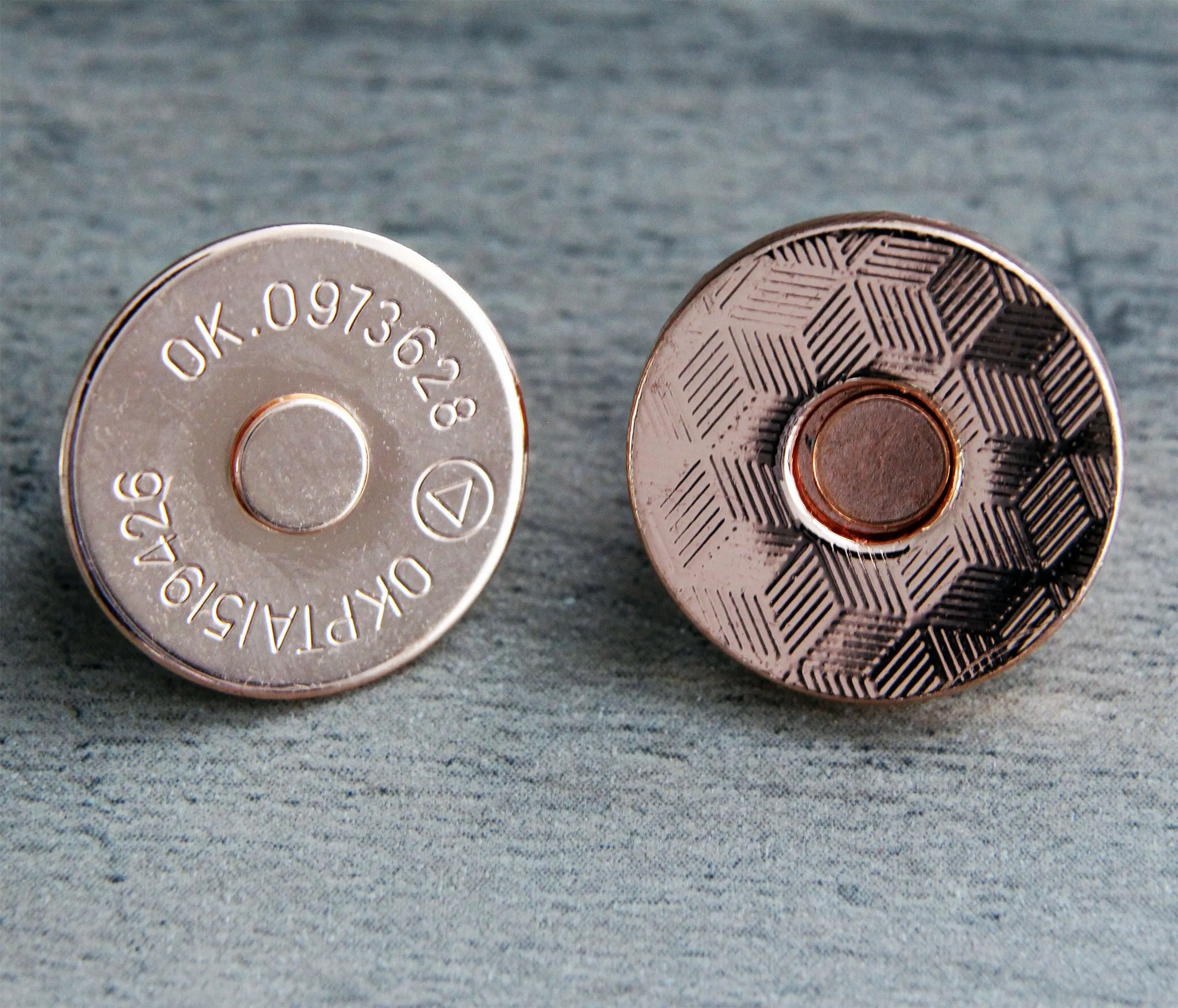 18mm Thin Magnetic Snaps (5pc)