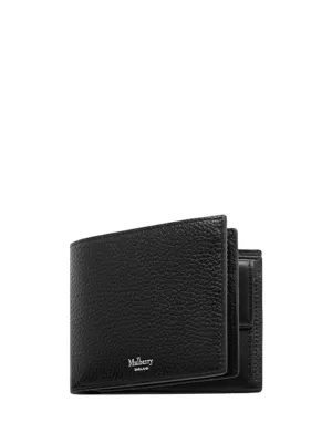 8 Card Coin Wallet Small Classic Grain (Black)