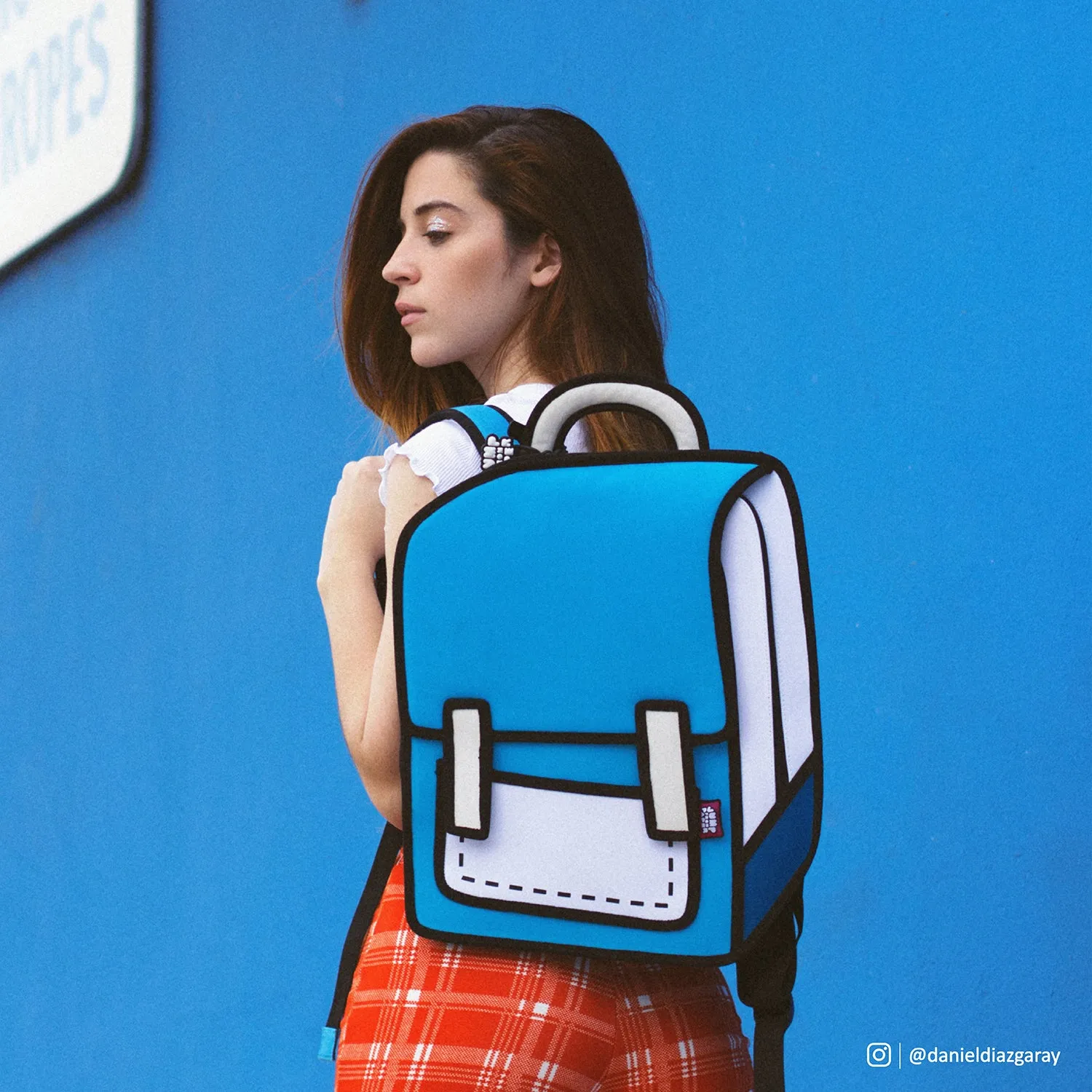 Airy Blue Spaceman Backpack | JFP158