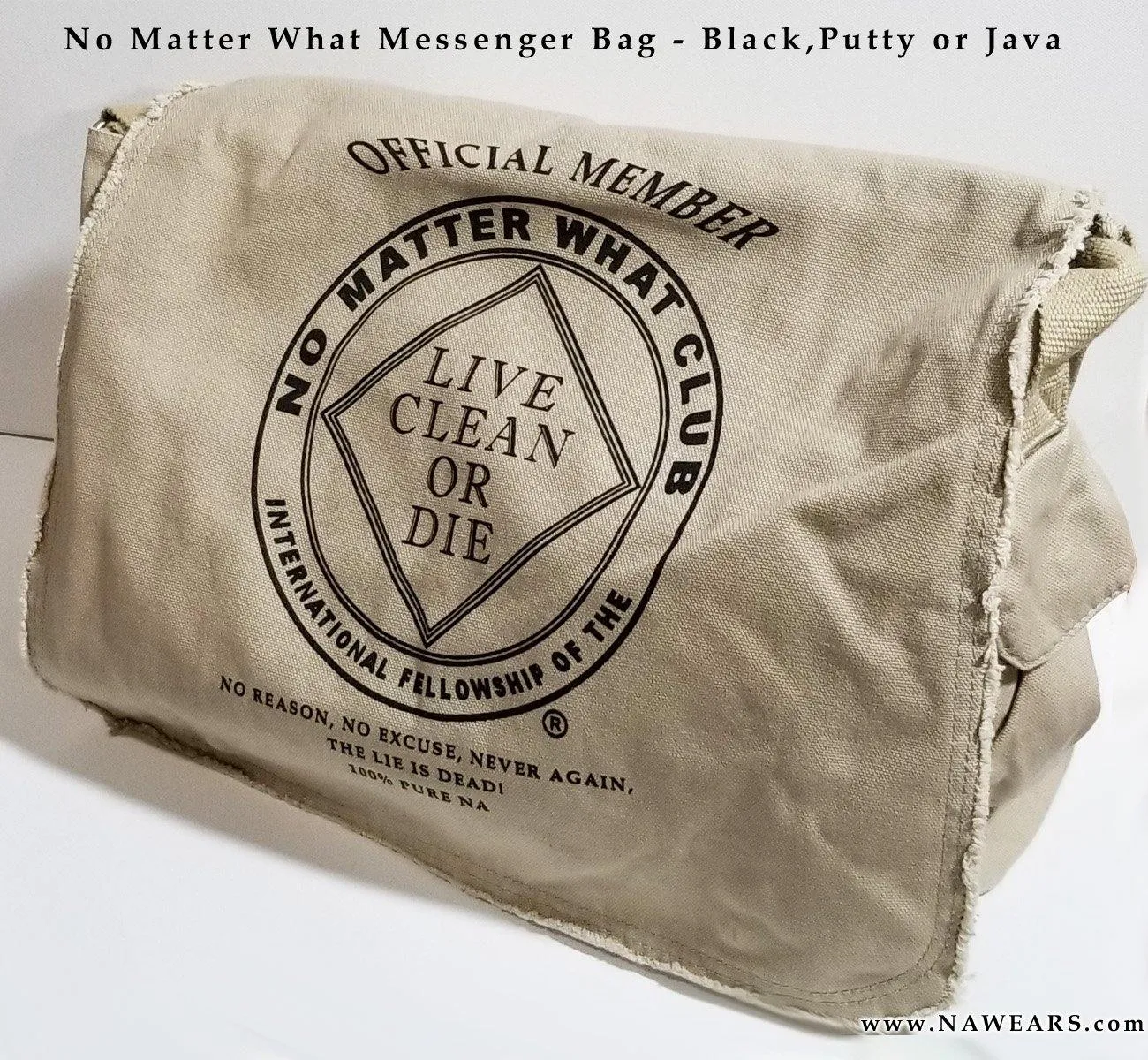 Bag- No Matter What - Messenger Bag