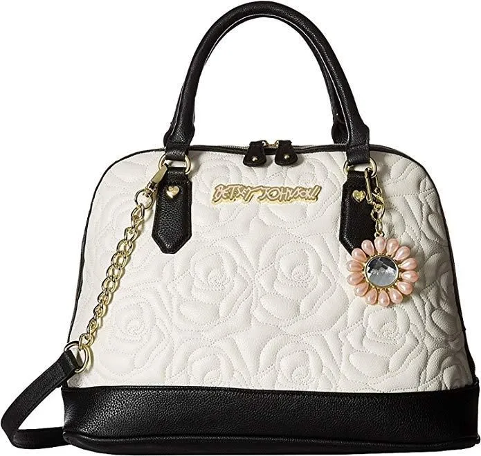 Betsey Johnson Bag For Women,Cream - Satchels Bag