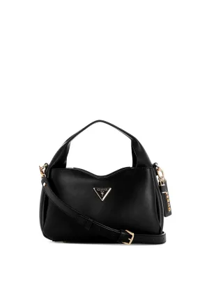 Black Iwona Top Zip Crossbody Bag