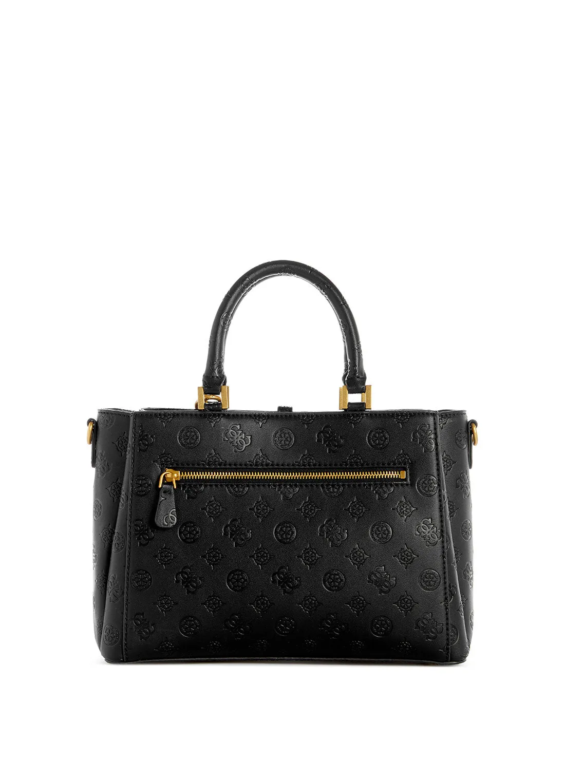 Black Logo James Girlfriend Satchel Bag