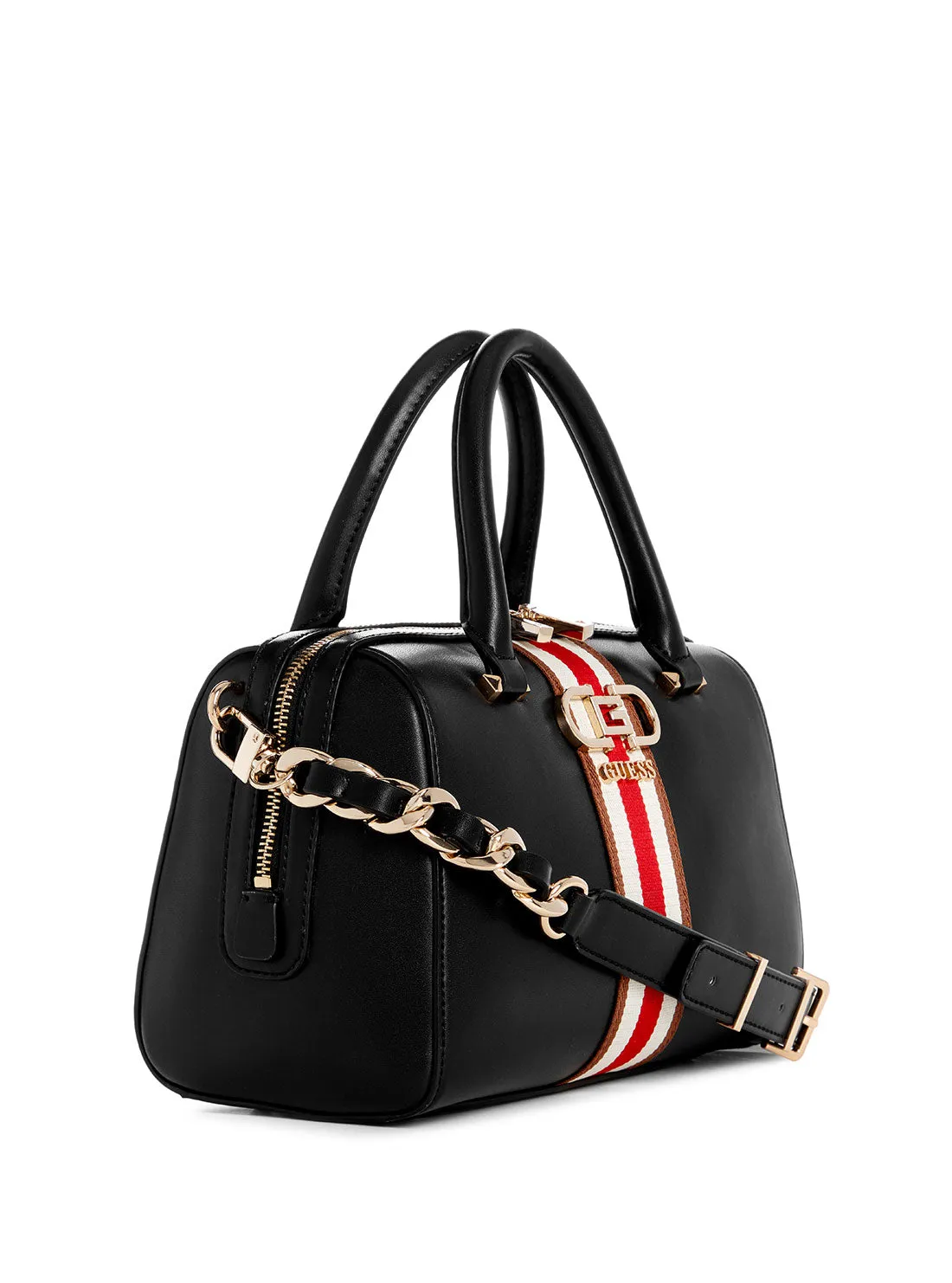 Black Nelka Satchel Bag