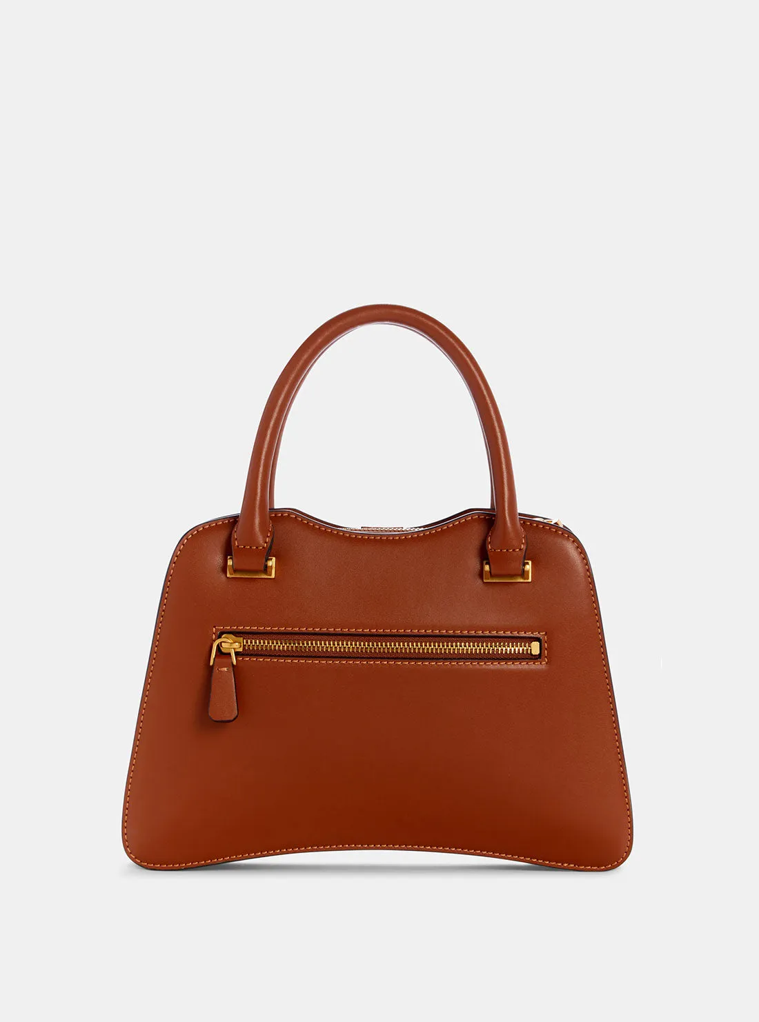 Brown Kuba Small Satchel