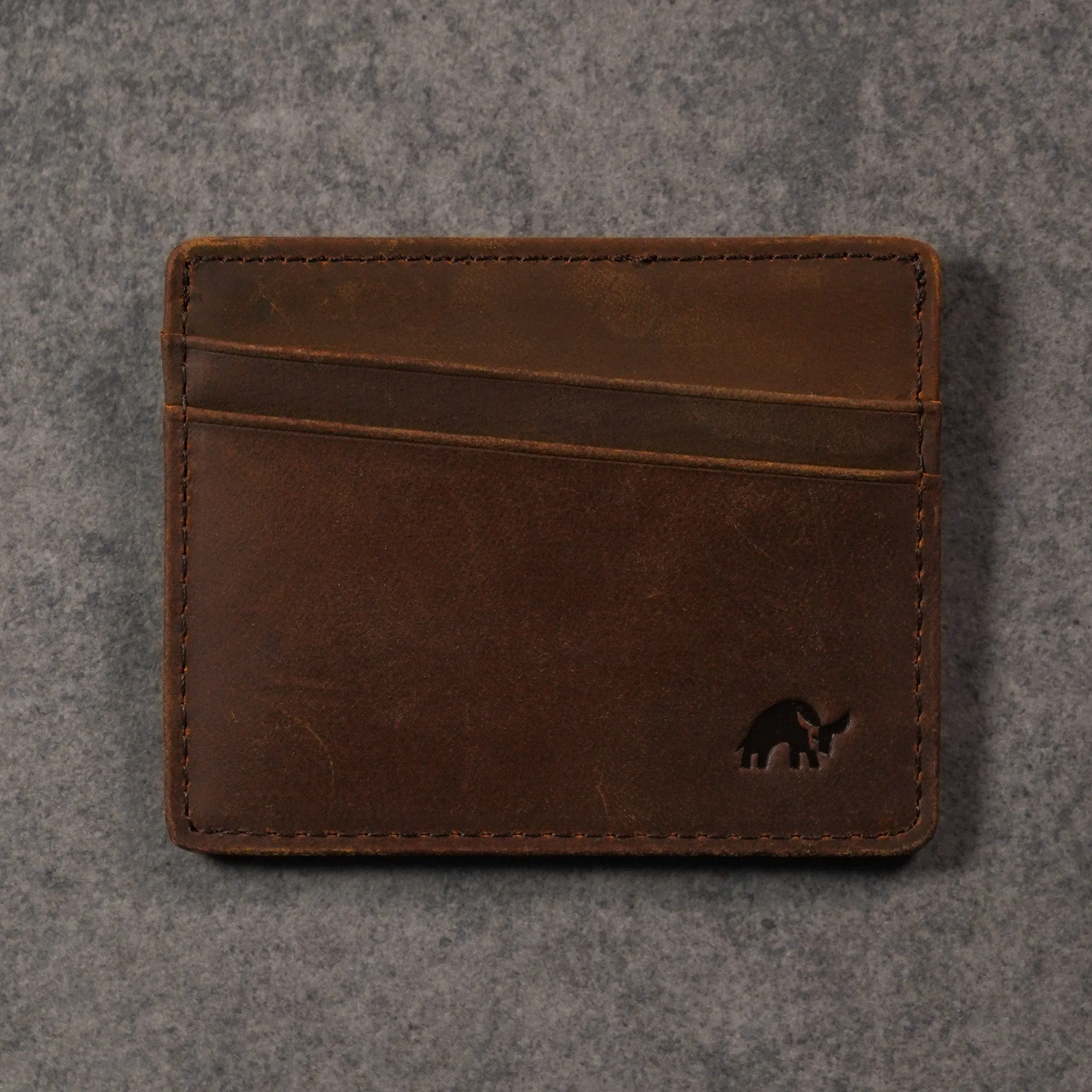 Bullstrap® Men's Terra Leather Card Holder