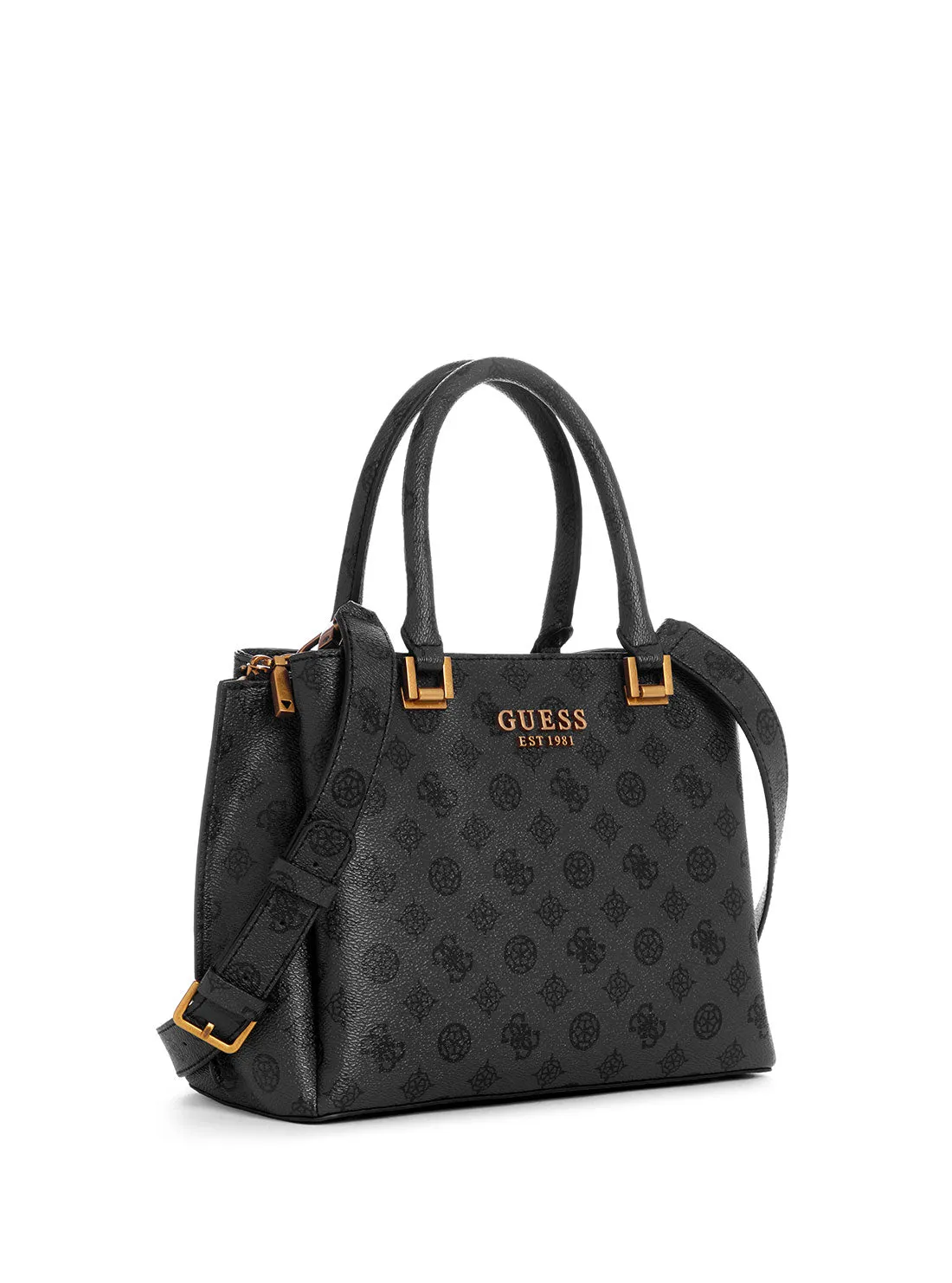 Charcoal Logo Fynna Girlfriend Satchel Bag