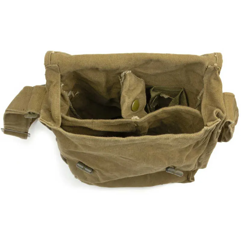 Czech Military |  Canvas Bread Bags | Wooden Toggles