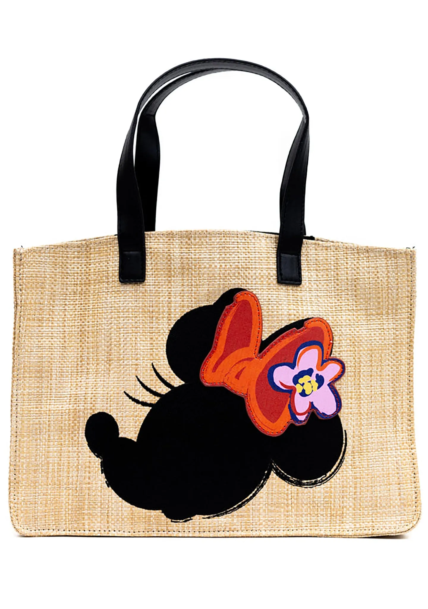 Disney Minnie Straw Small Tote Bag