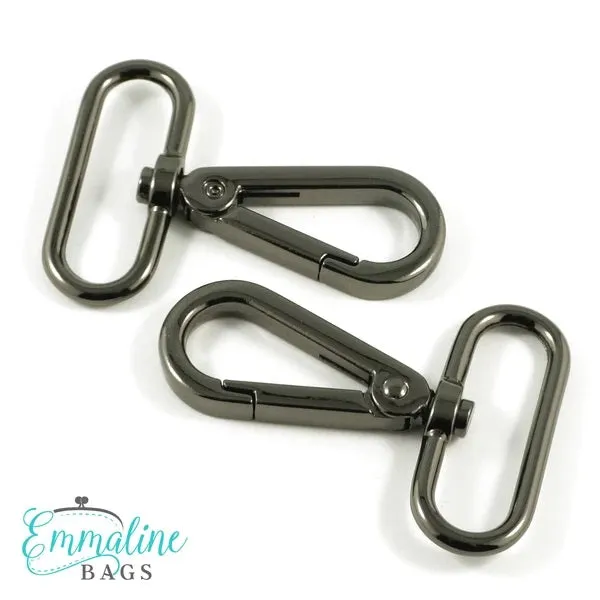 Emmaline Swivel Snap Hook - 1.25" Flat Hook Profile