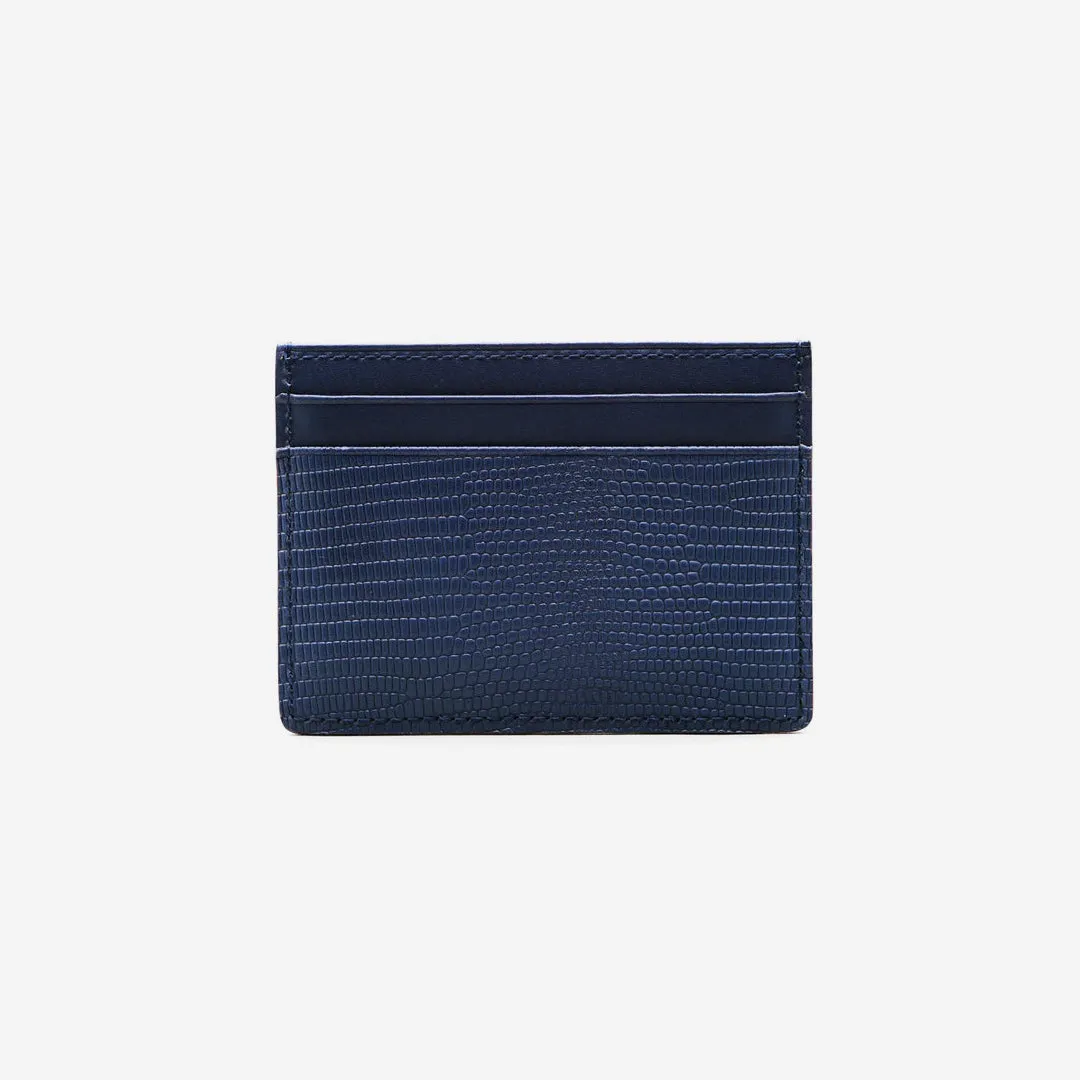 Genuine Lizard Leather Slim Card Case