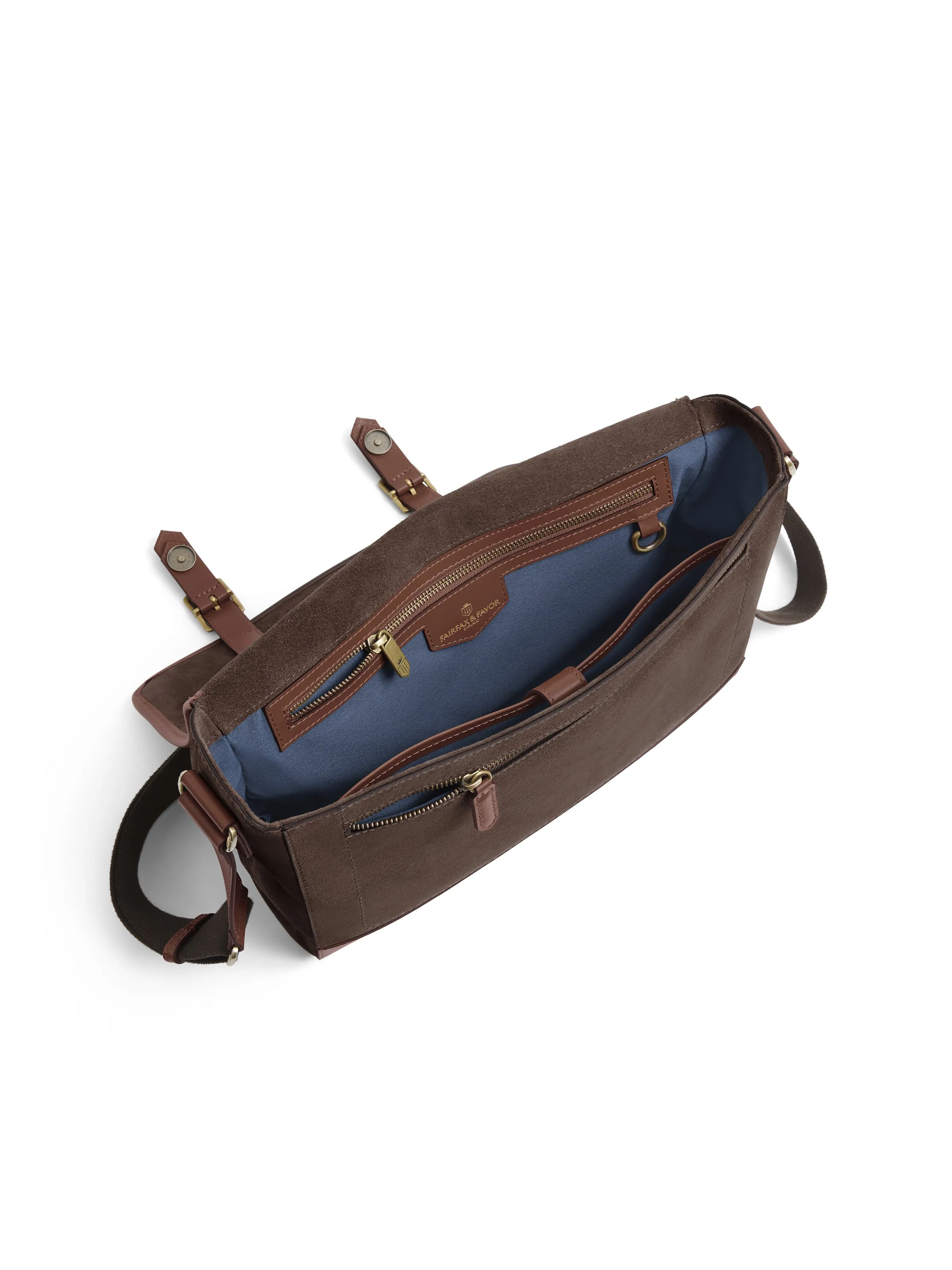 Hampstead Messenger Bag - Chocolate