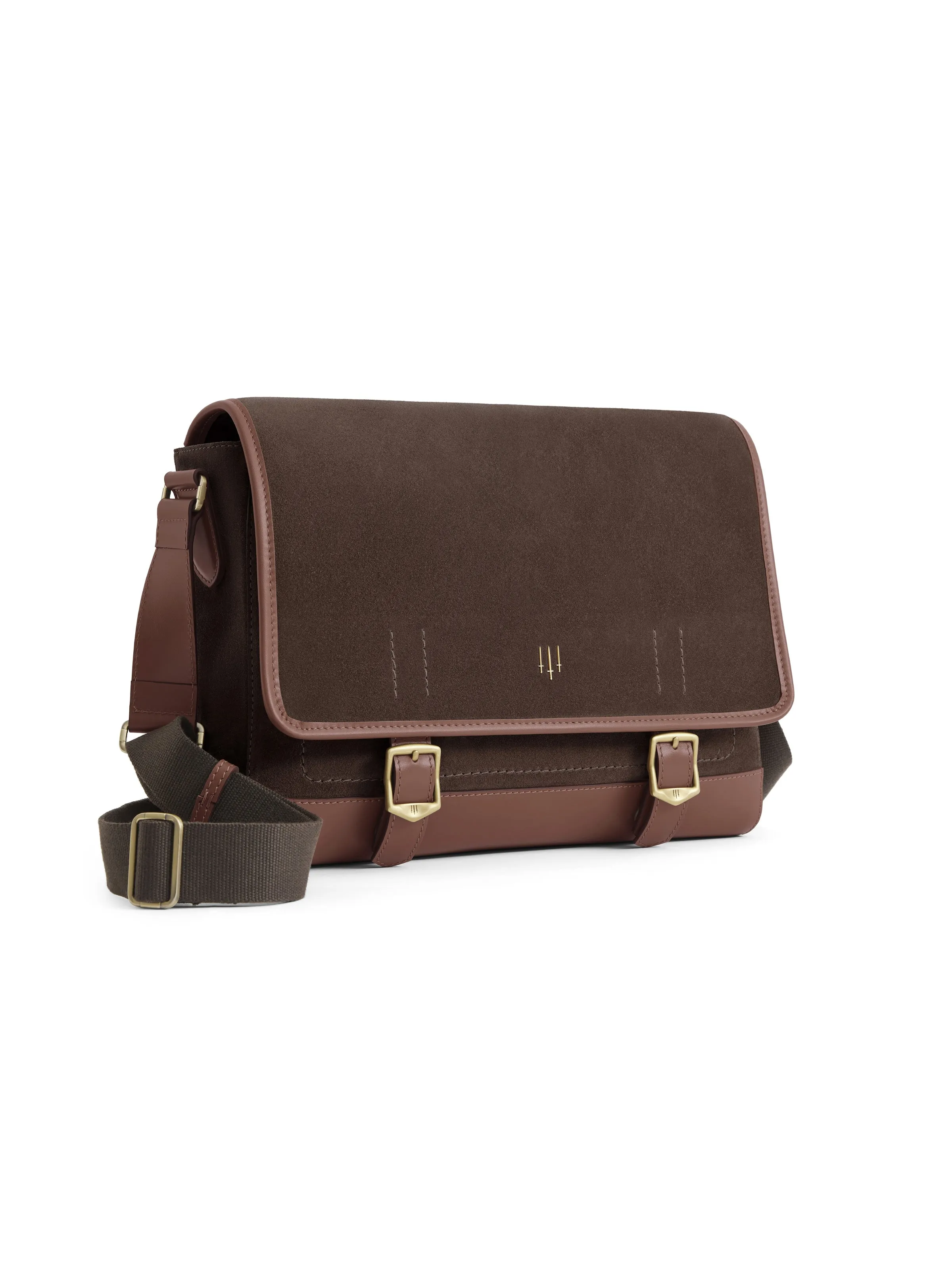 Hampstead Messenger Bag - Chocolate