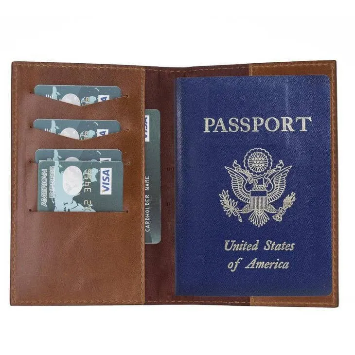 Jeremy Leather Passport Holder