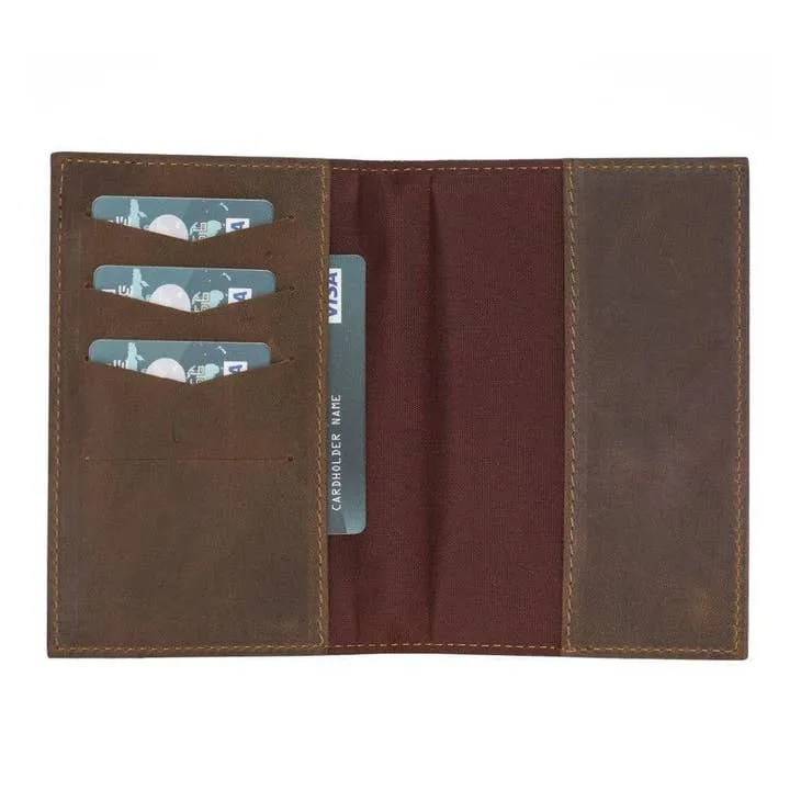 Jeremy Leather Passport Holder