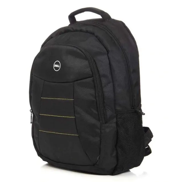 Laptop Backpack For Dell Laptops Upto 15.6 Inch Polyester Casual, Travel Computer Bag Water Resistant College Work School Bag