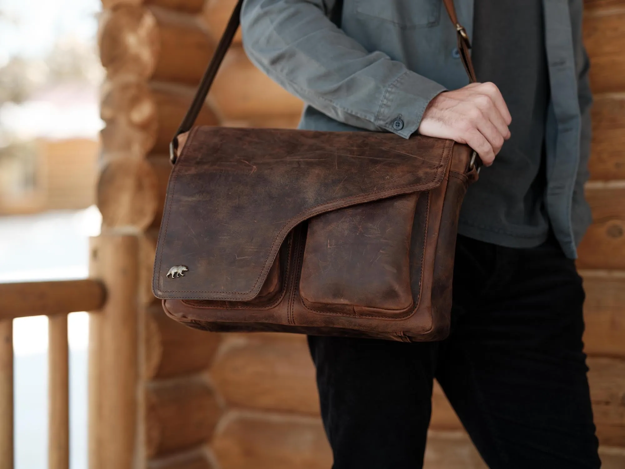 LIMITED EDITION - Yukon Leather Messenger