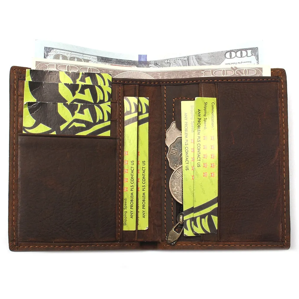 Luxury CrocEmbossed Genuine Leather Wallet