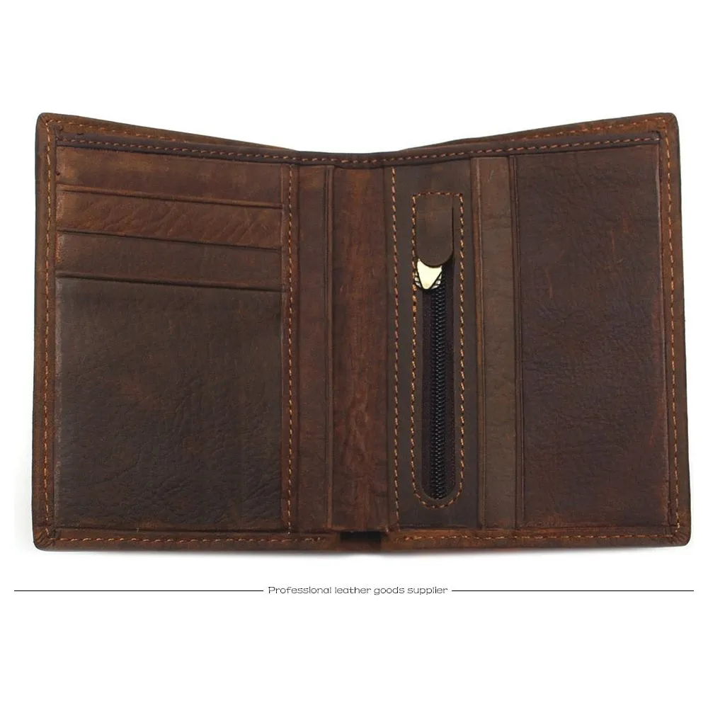 Luxury CrocEmbossed Genuine Leather Wallet