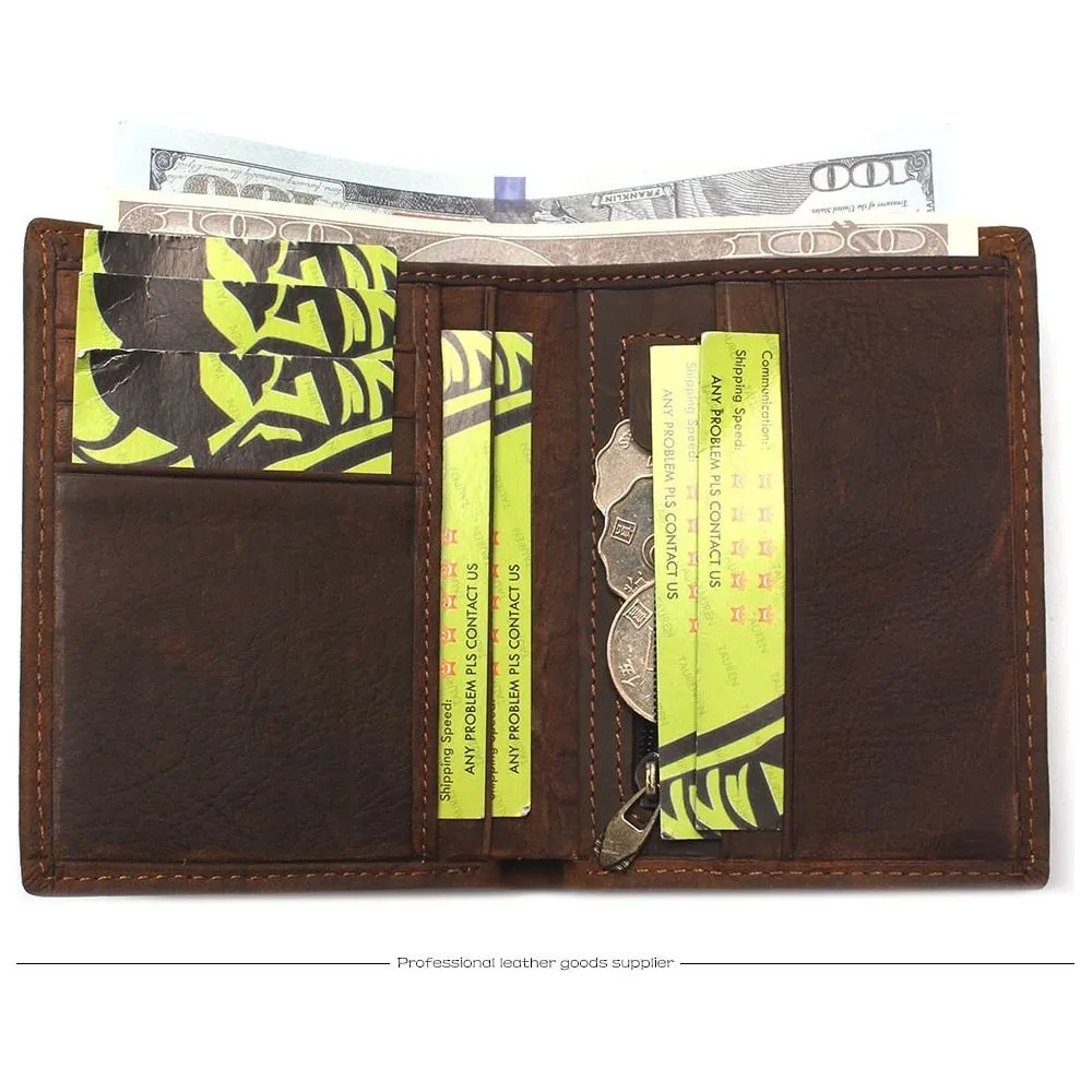 Luxury CrocEmbossed Genuine Leather Wallet