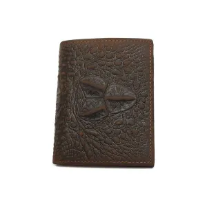 Luxury CrocEmbossed Genuine Leather Wallet