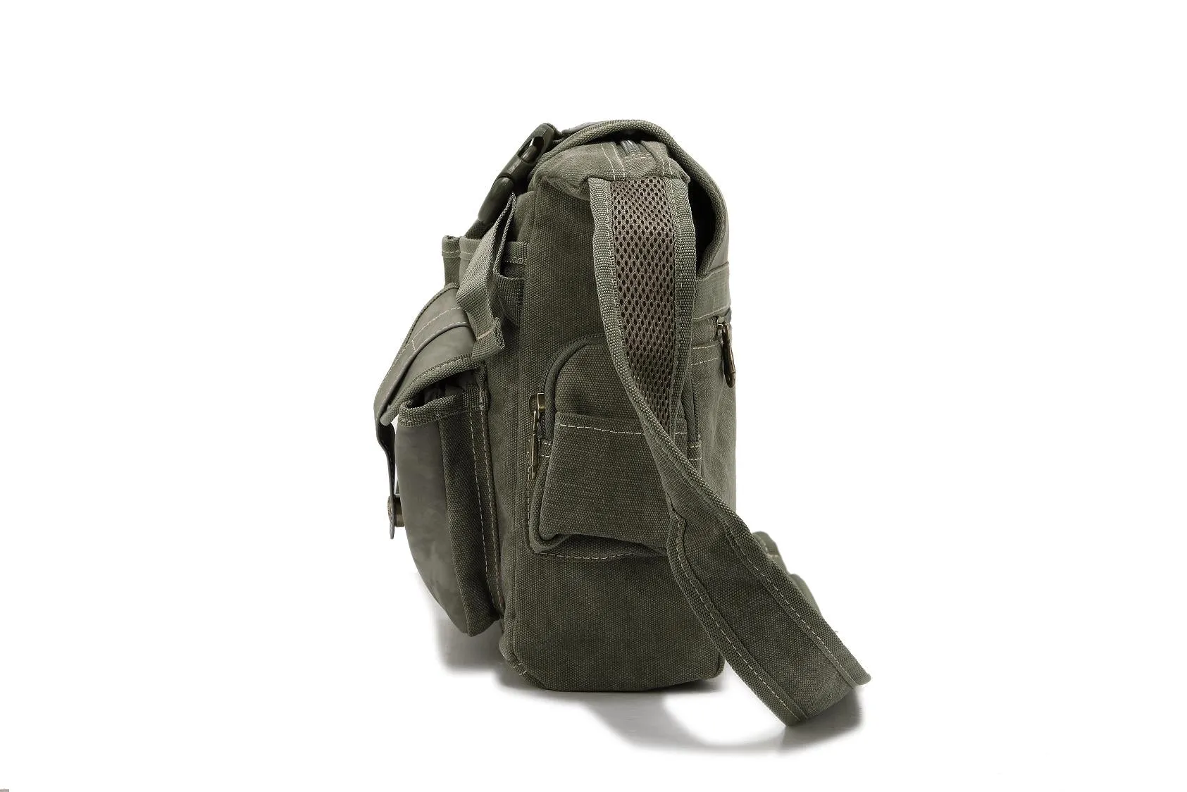 Men's Canvas  Shoulder Bag Travel Handbag