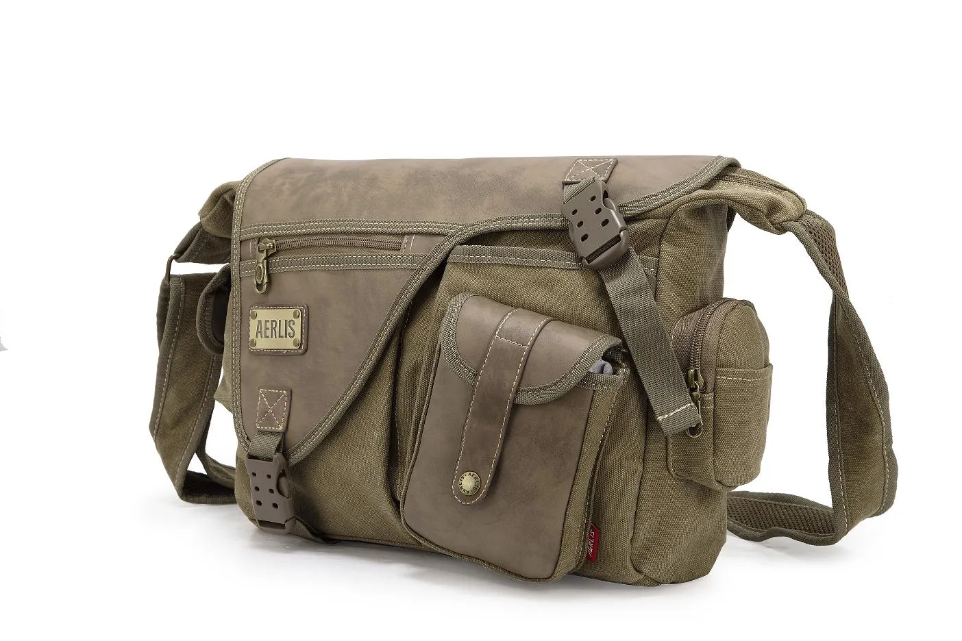 Men's Canvas  Shoulder Bag Travel Handbag