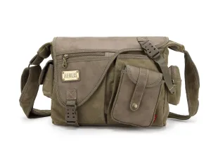 Men's Canvas  Shoulder Bag Travel Handbag