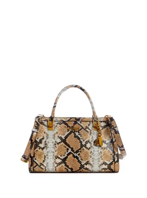 Natural Python Abey Girlfriend Satchel