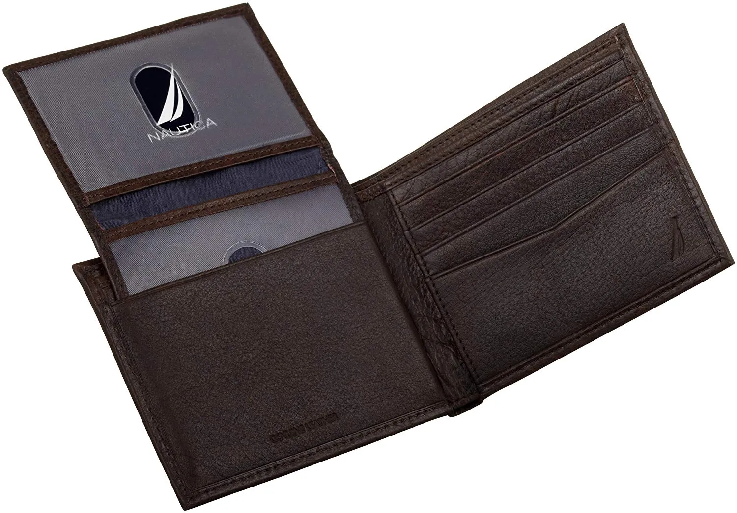 Nautica Men's Passcase Wallet with Removable Card Holder