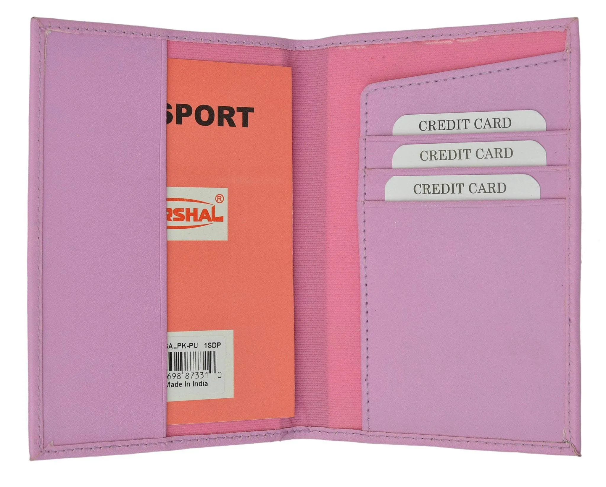 New Travel Passport Cover Credit Card Holder Wallet 601 PU USA (C)