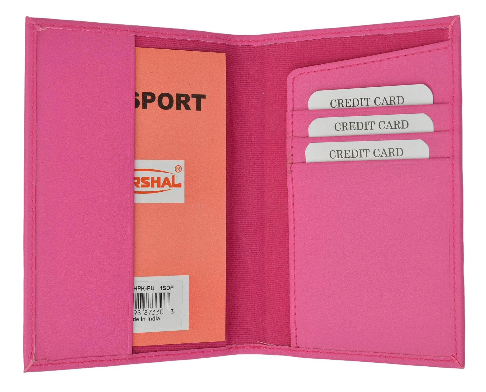 New Travel Passport Cover Credit Card Holder Wallet 601 PU USA (C)