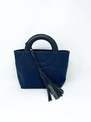 Oberkampf Petit Tote Bag in Navy