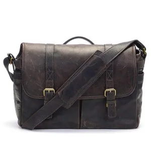 ONA Brixton Camera/Laptop Messenger Bag - Dark Truffle (ONA5-013LDB)