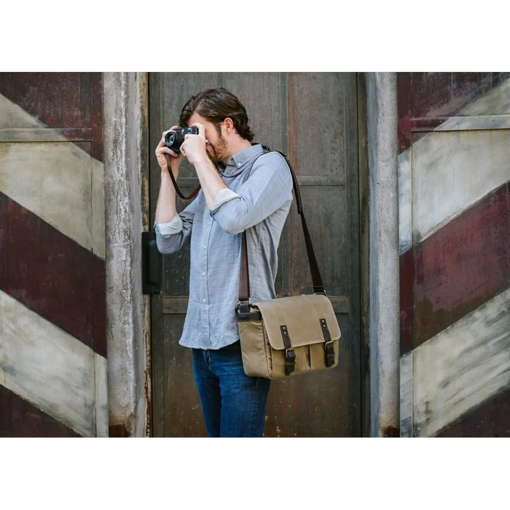 ONA Prince Street Camera and Laptop Messenger Bag - Field Tan (ONA5-024RT)