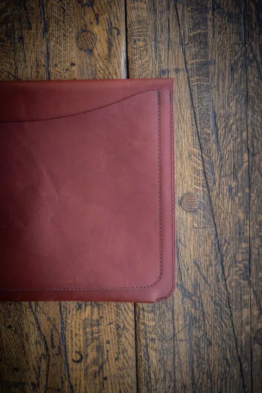 Padded Leather EDC Laptop Sleeve