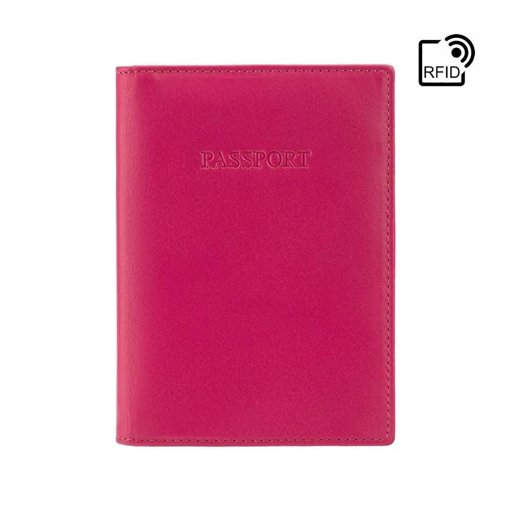 Passport Cover 2201 - Fuscia