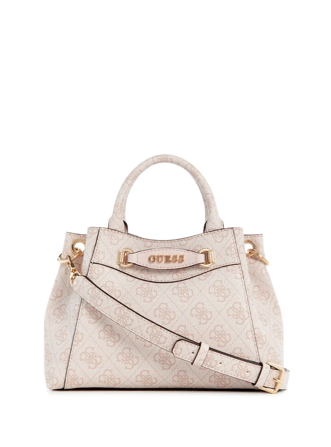 Pink Logo Emera Mini Satchel Bag