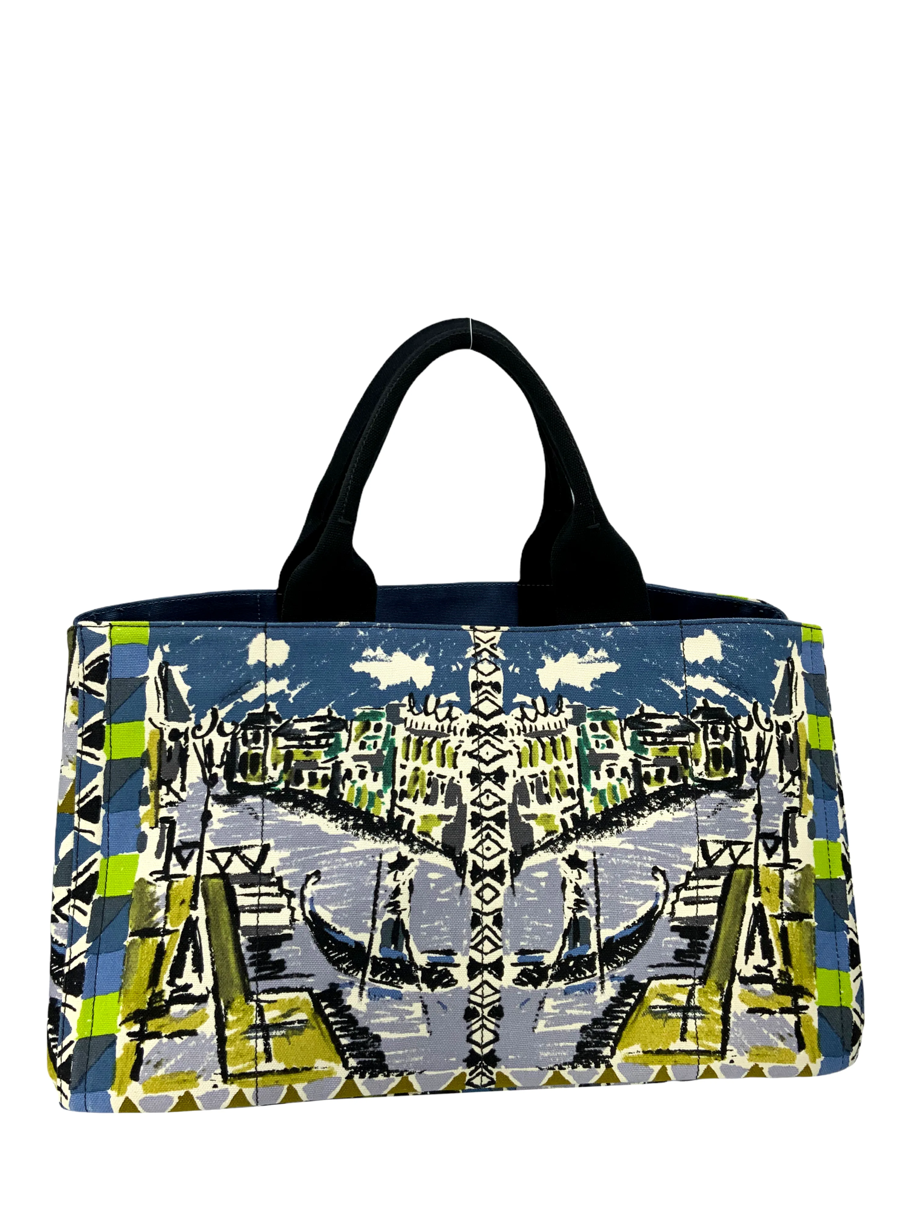 PRADA Canapa St. Venez Tote Bag