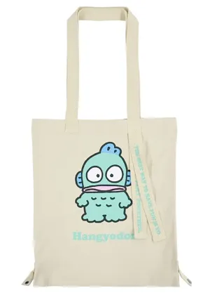 Sanrio Hangyodon Convertible Canvas Tote