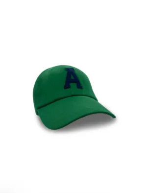 Shore Club College Letter Cap Green