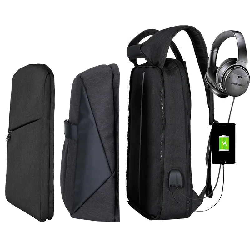 Slim Multi Compartment Laptop Backpack with USB Charging