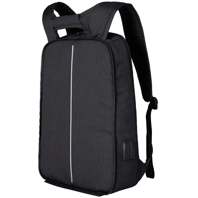 Slim Multi Compartment Laptop Backpack with USB Charging