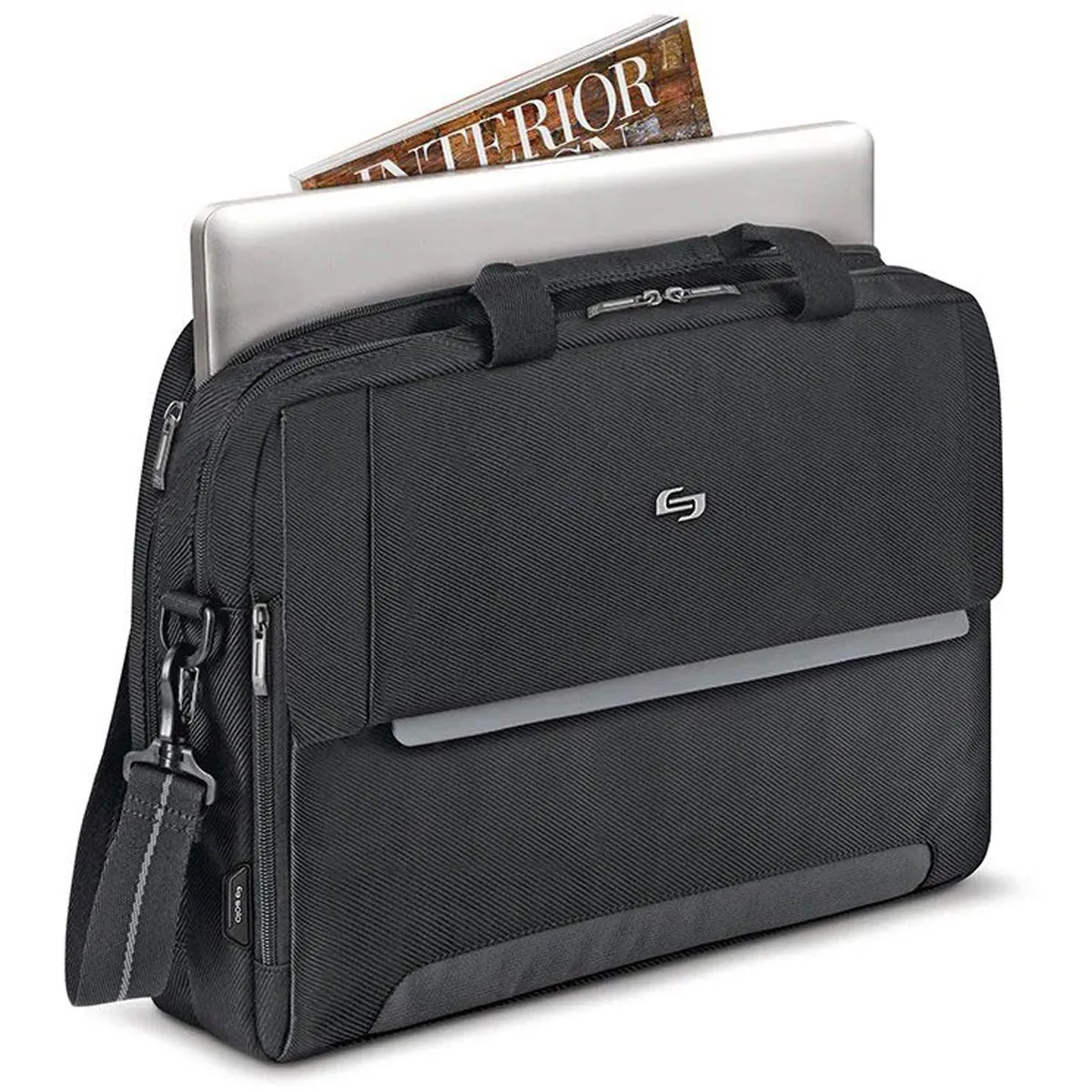 Solo New York Chrysler Briefcase