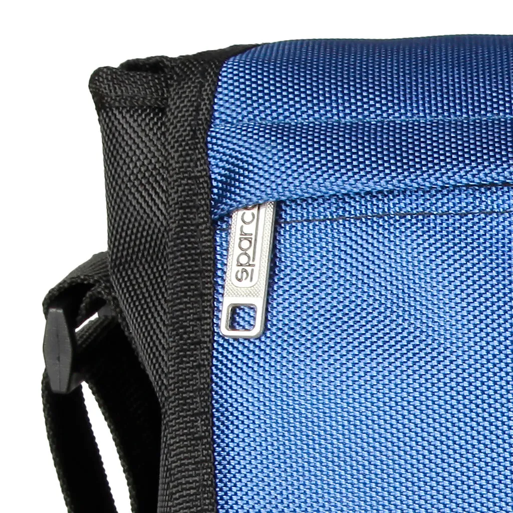 Sparco Blue Crossbody Messenger Style Laptop Bag, SL