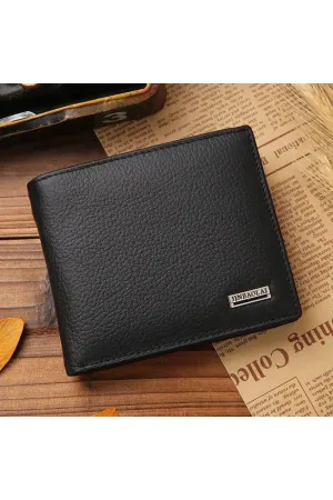 Stylish and Functional Men's Leather Wallet