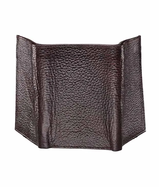 Tri Fold Mens Leather Wallet