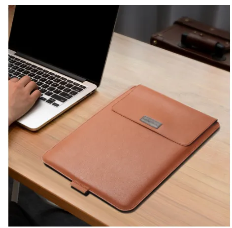 Universal Laptop Bag Case Business Laptop Case Laptop Sleeve Leather Movable