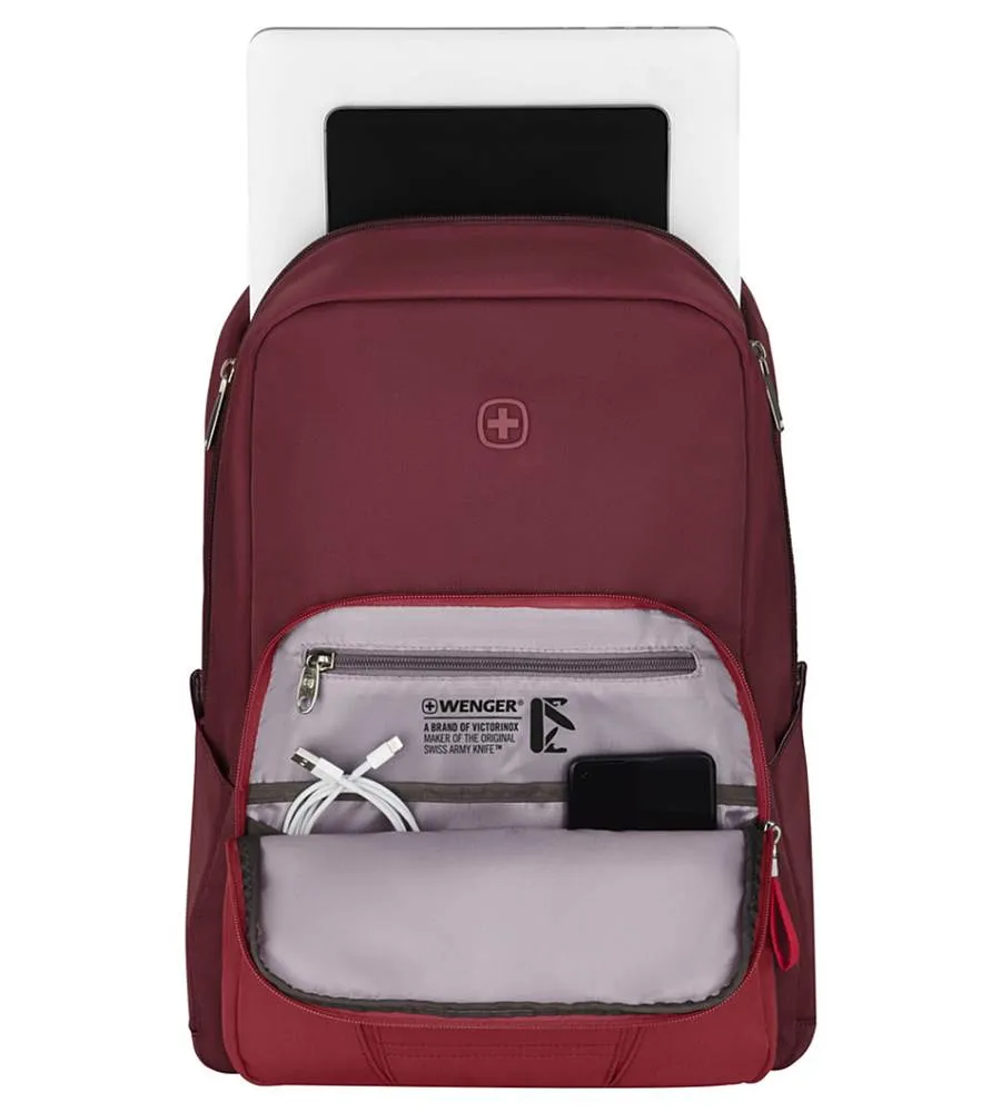 Wenger Motion 15.6" Laptop Backpack - Digital Red